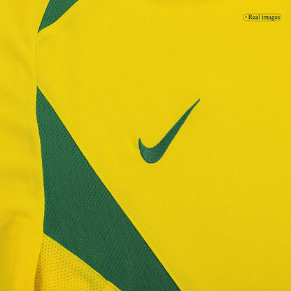 Brazil Retro Hjemmebanetrøje 2002/03