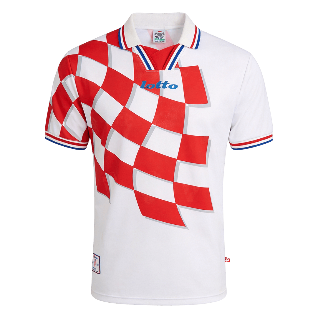 Croatia World Cup Retro Hjemmebanetrøje 1998
