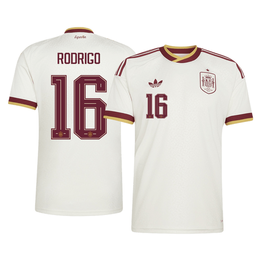 Spain World Cup Udebanetrøje 2026 RODRIGO #16