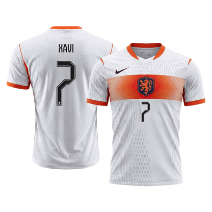 Netherlands World Cup Udebanebanetrøje Spillerversion 2026 XAVI #7