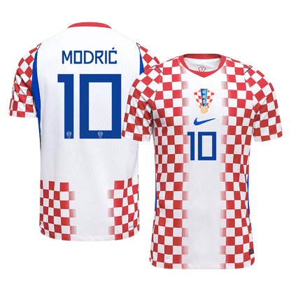 Croatia World Cup Hjemmebanetrøje Spillerversion 2026 MODRIĆ #10