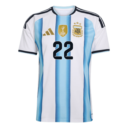 Argentina World Cup Hjemmetrøje 2026 L.MARTÍNEZ #22 [PREMIUM]