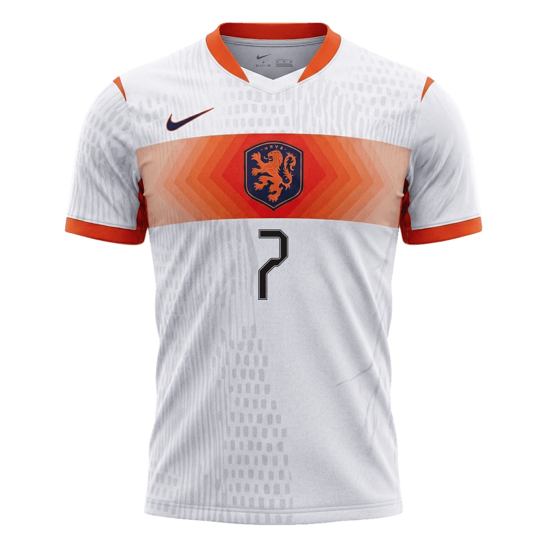 Netherlands World Cup Udebanebanetrøje Spillerversion 2026 XAVI #7