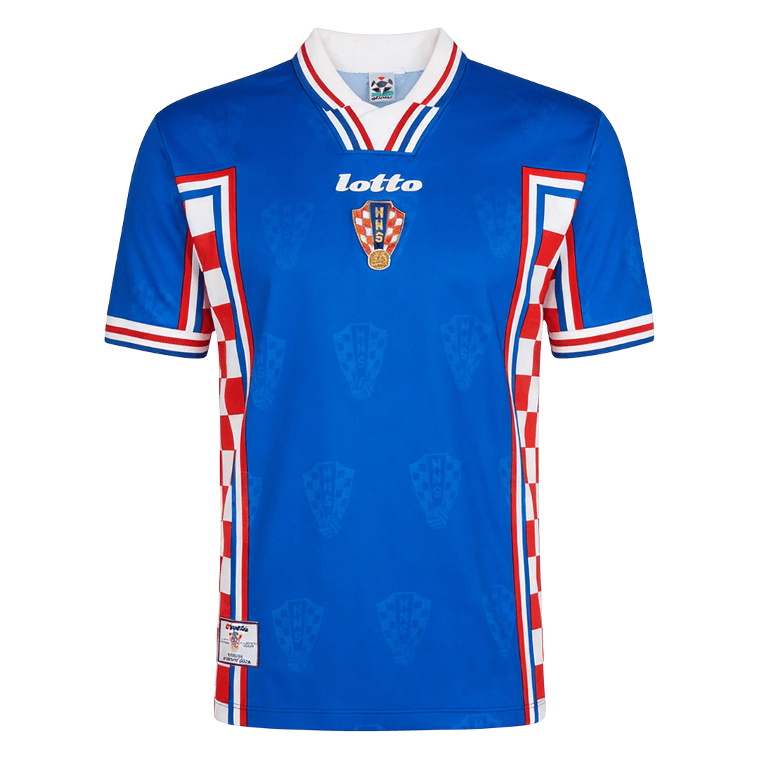 Croatia Retro Udebanebanetrøje 1998