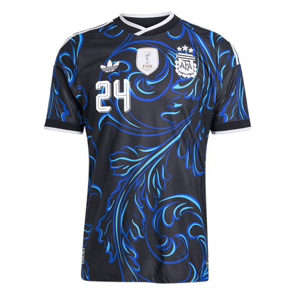 Argentina World Cup Udebanebanetrøje Spillerversion 2026 E. FERNÁNDEZ #24