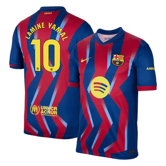 Barcelona Fjerdetrøje 2025/26 LAMINE YAMAL #10