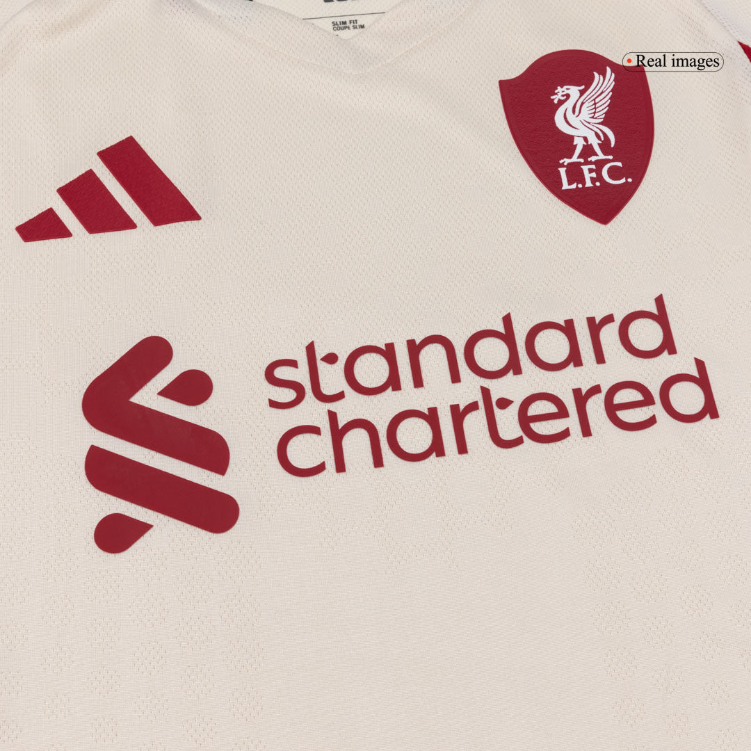 Liverpool Udebanebanetrøje Spillerversion 2025/26 ISAK ##9