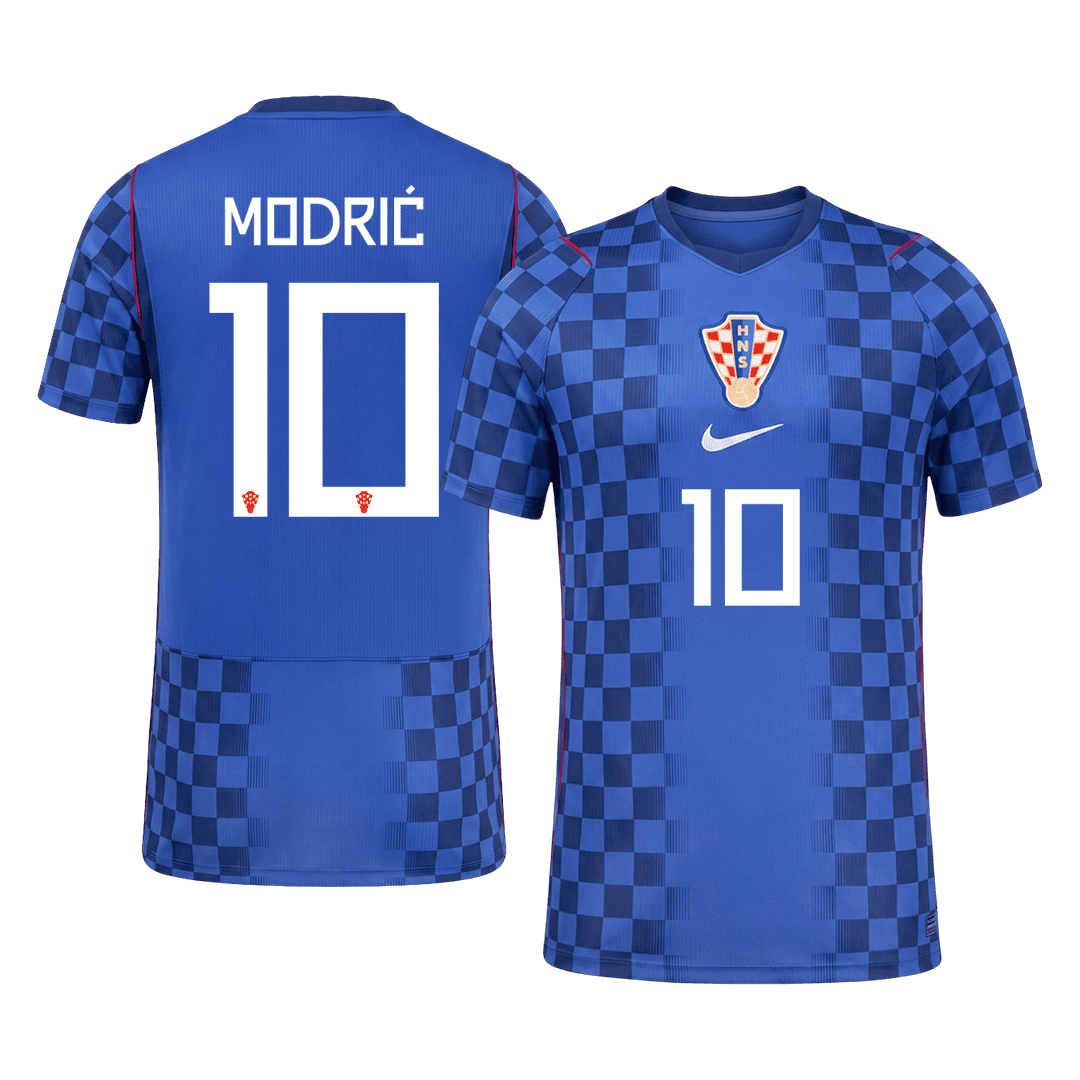 Croatia World Cup Udebanetrøje 2026 MODRIĆ #10