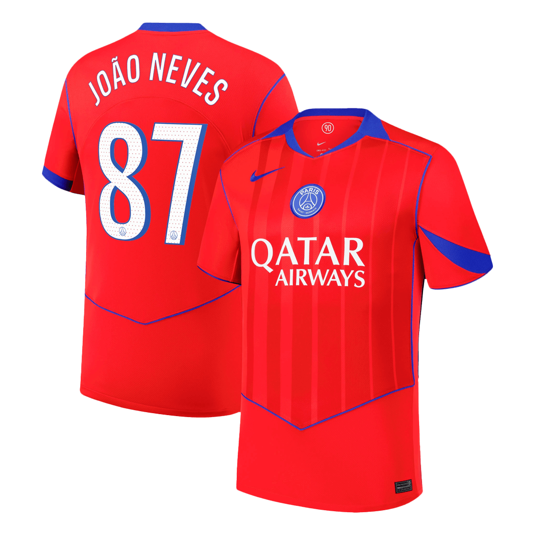 PSG Tredjetrøje 2025/26 JOÃO NEVES #87