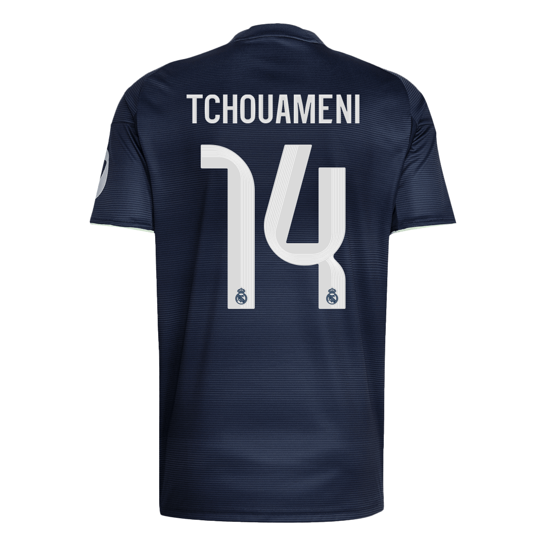 Real Madrid Udebanetrøje 2025/26 TCHOUAMENI #14 [PREMIUM]