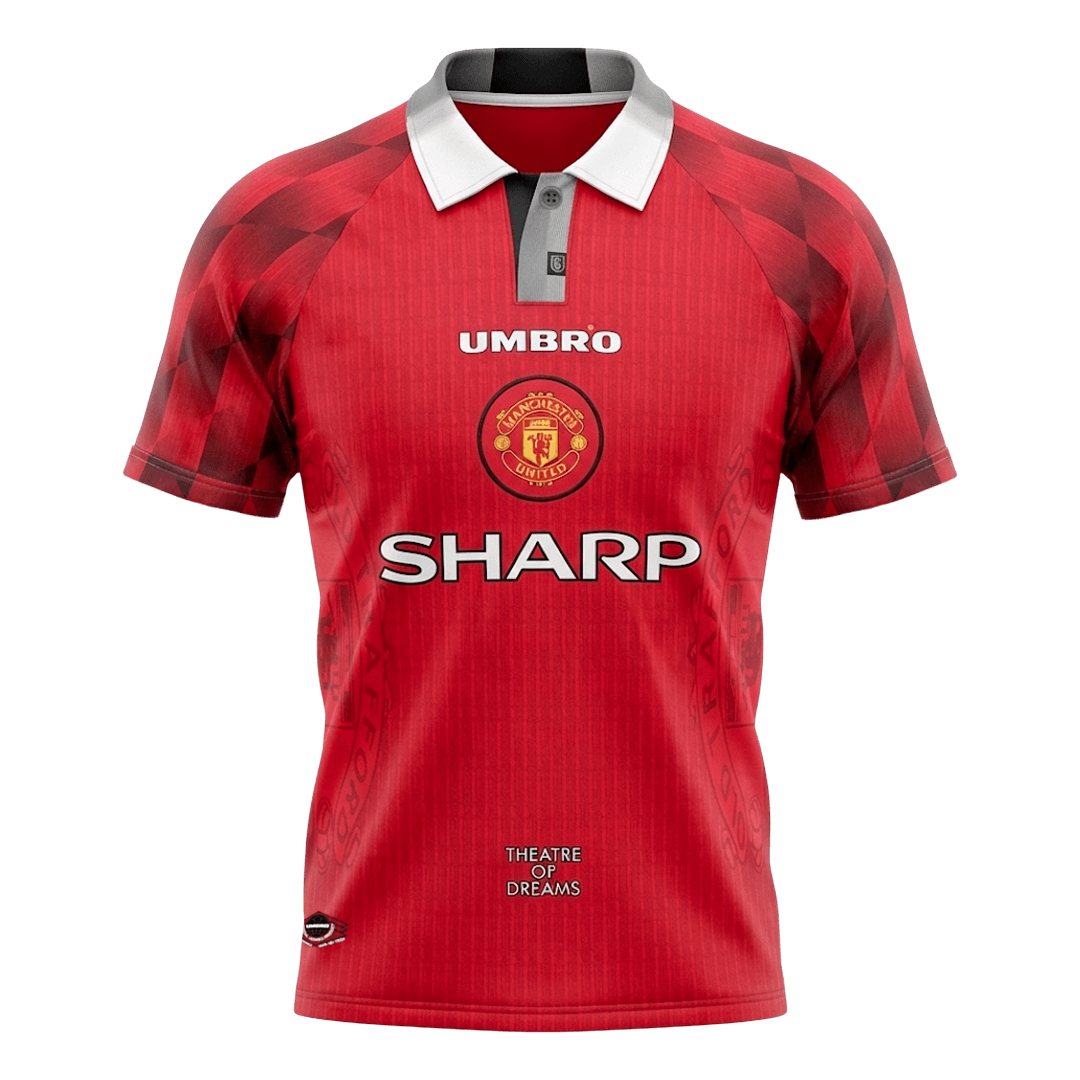 Manchester United Retro Hjemmebanetrøje 1996/97
