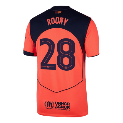 Barcelona Tredjetrøje 2025/26 ROONY #28