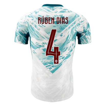 Portugal World Cup Udebanebanetrøje Spillerversion 2026 RÚBEN DIAS #4