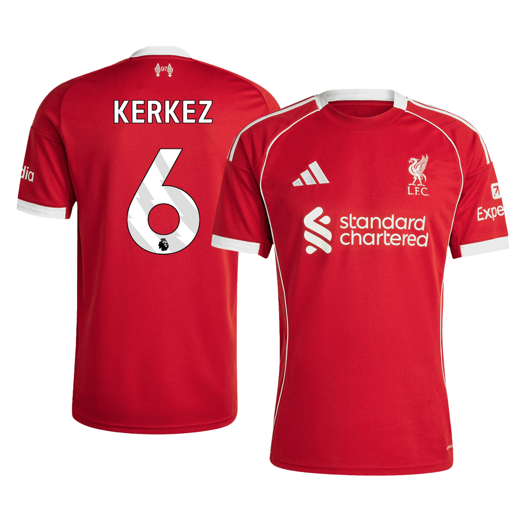 Liverpool Hjemmetrøje 2025/26 KERKEZ #6