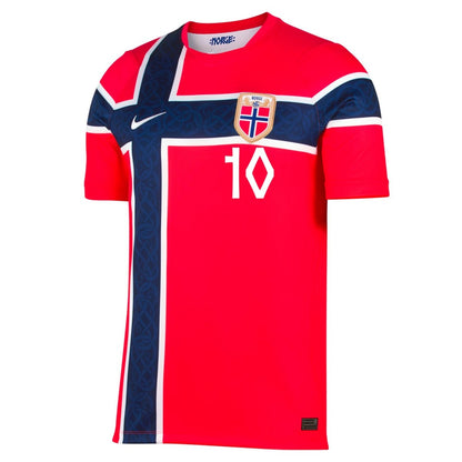 Norway World Cup Hjemmetrøje 2026 Ødegaard #10