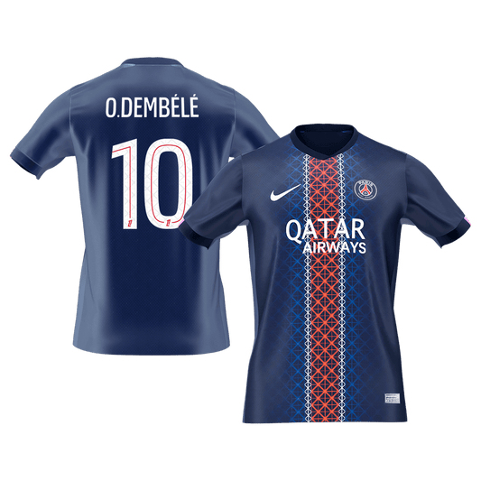 PSG Hjemmetrøje 2025/26 O.DEMBÉLÉ #10 [PREMIUM]