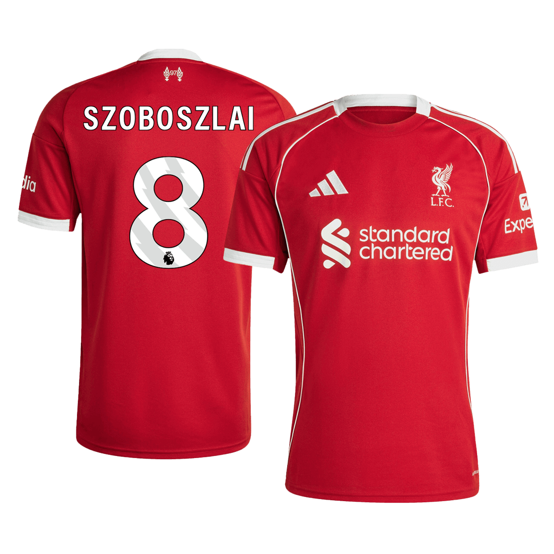 Liverpool Hjemmetrøje 2025/26 SZOBOSZLAI #8