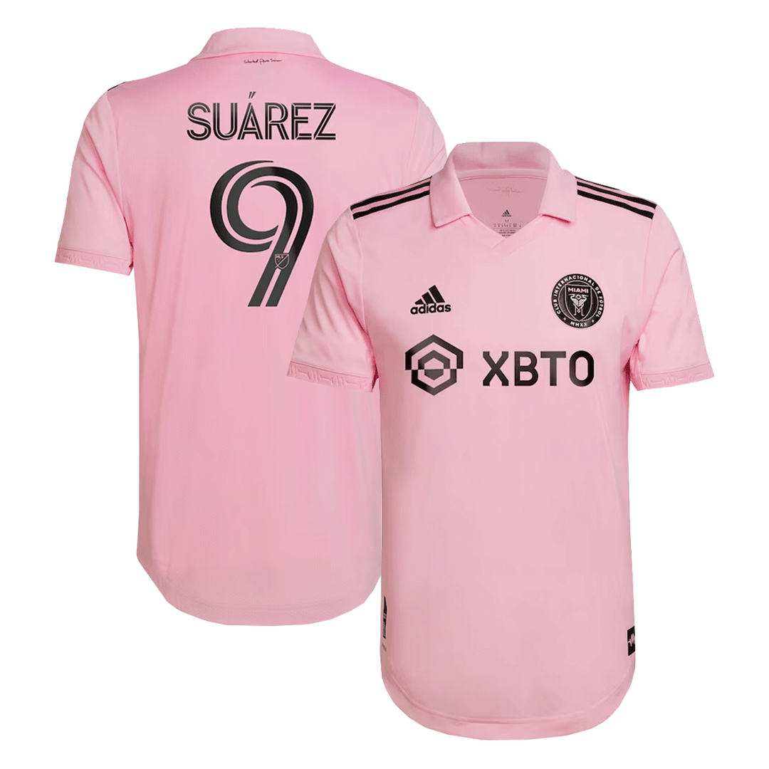 Inter Miami CF Hjemmebanetrøje Spillerversion 2022 SUÁREZ #9